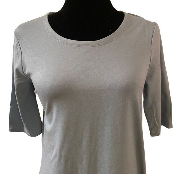 Cupio Blush Size S Stoneblue Dress with 3/4 Length Sleeves NWT - Picture 2 of 11